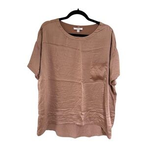 LUNYA Washable Silk Pajama Top Size XS/S